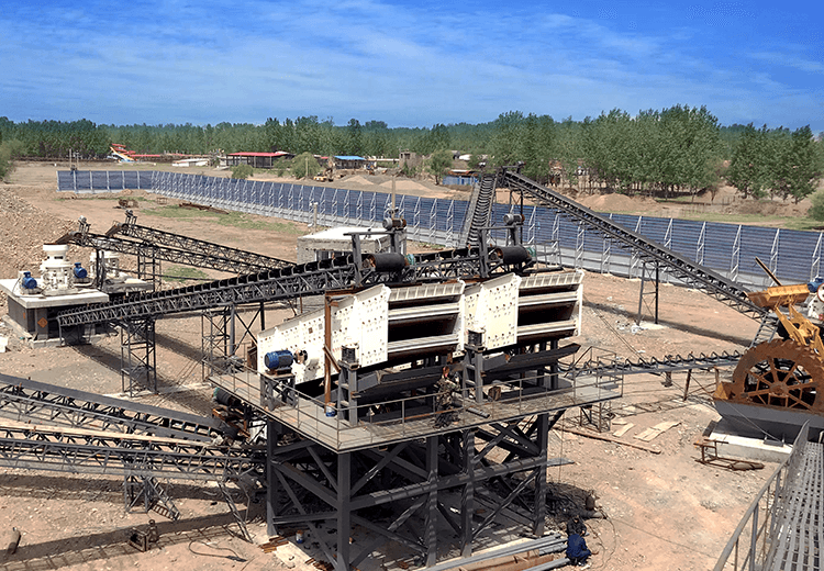 1000TPH Mountain Stone Crushing Plant In Middle East